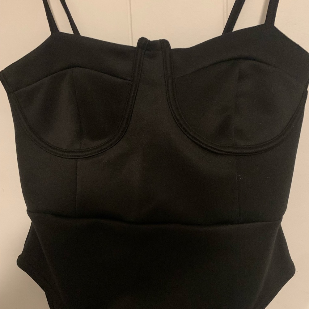 corset black bodysuit